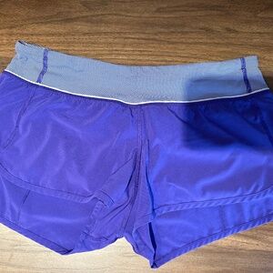 Lululemon speed shorts